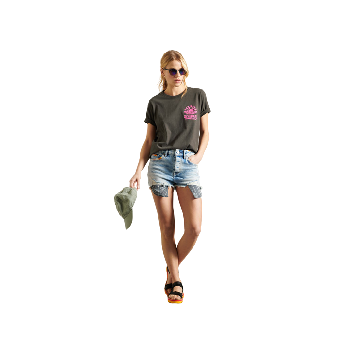 SKINNY HOT SHORT SUPERDRY