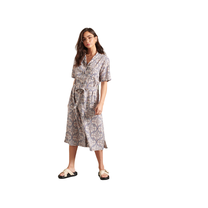 PRINTED SHIRTDRESS SUPERDRY