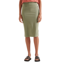 CLASSIC JERSAEY MIDI SKIRT SUPERDRY
