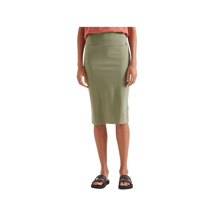 CLASSIC JERSAEY MIDI SKIRT SUPERDRY