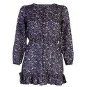 KAPORAL Bambo Robe Fille Fleurie Marine