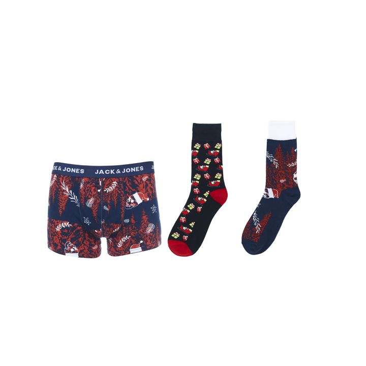 LOT BOXER + 2 PAIRES DE CHAUSSETTES JACK AND JONES SPORT2000 Ploërmel et Locminé