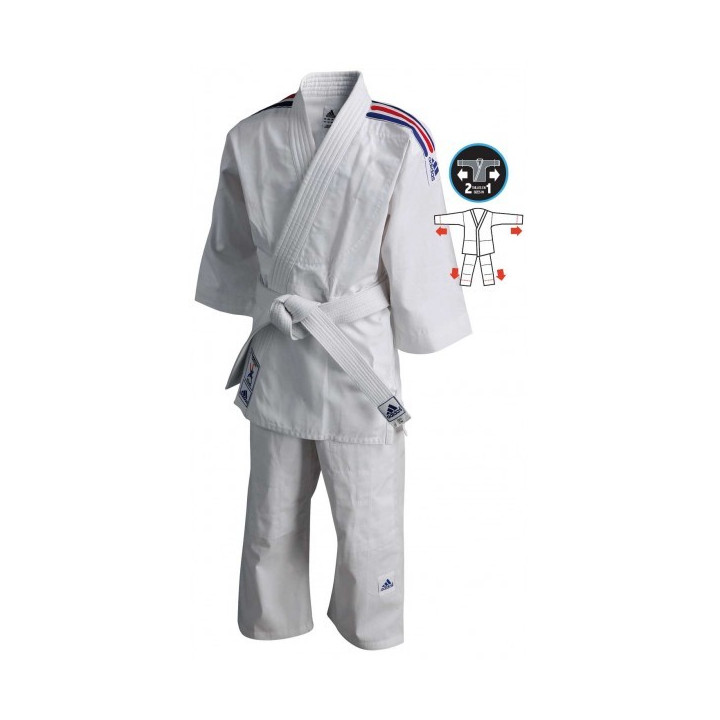 KIMONO JUDO JUNIOR ADIDAS SPORT2000 Ploërmel et Locminé