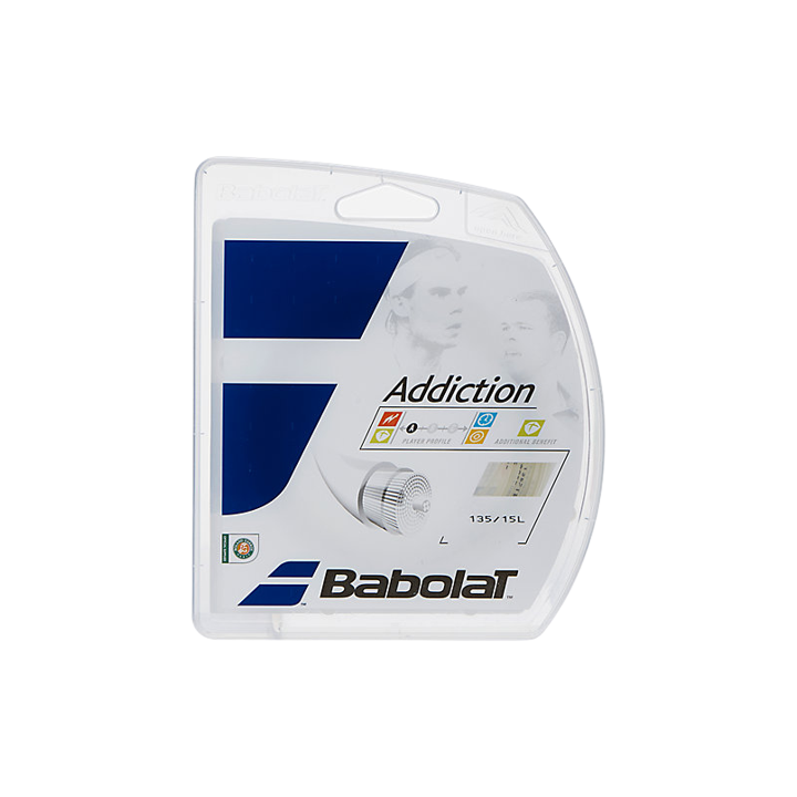 CORDAGE DE TENNIS ADDICTION 12M BABOLAT SPORT2000 Ploërmel et Locminé