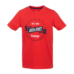 TEE SHIRT JORTAGE TEE SS CREW JACK AND JONES JUNIOR SPORT2000 Ploërmel et Locminé