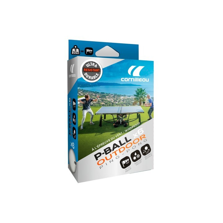 BOITE DE 6 BALLES CORNILLEAU SPORT2000 Ploërmel et Locminé