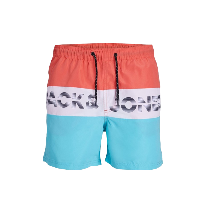 SHORT DE BAIN COLORBLOCK JUNIOR JACK AND JONES JUNIOR SPORT2000 Ploërmel et Locminé