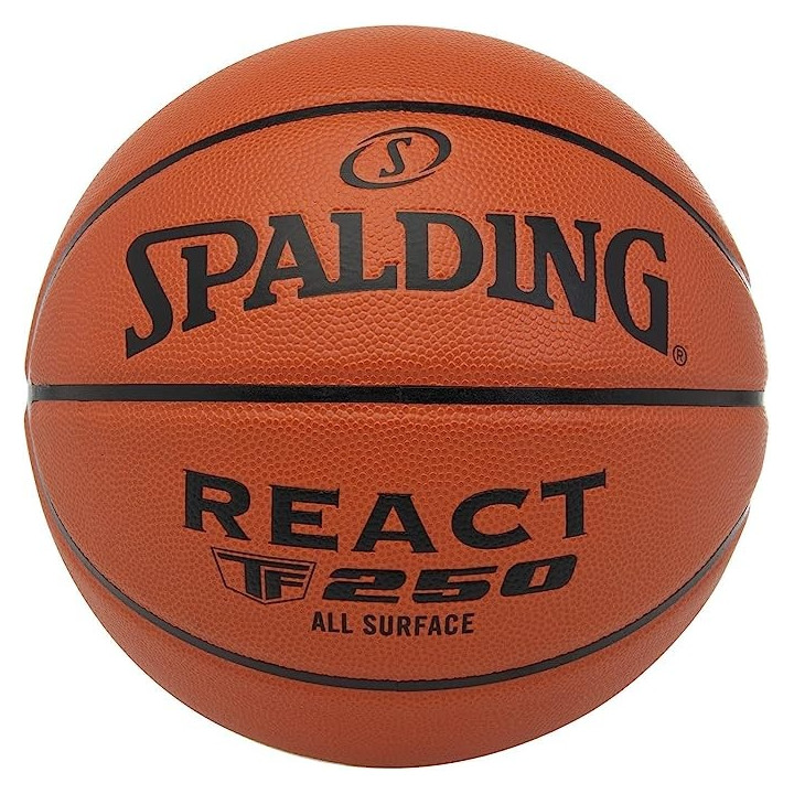 BALLON BASKETBALL REACT TF-250 SZ5 SPALDING SPORT2000 Ploërmel et Locminé