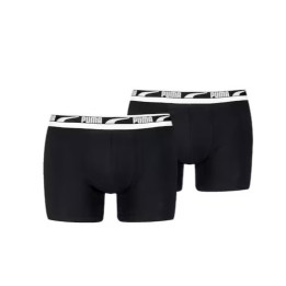 puma men everyday multi logo boxers 2p