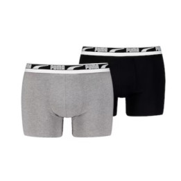 puma men everyday multi logo boxers 2p