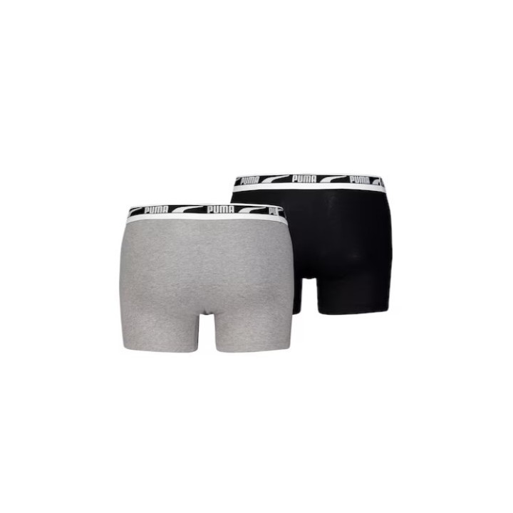 puma men everyday multi logo boxers 2p