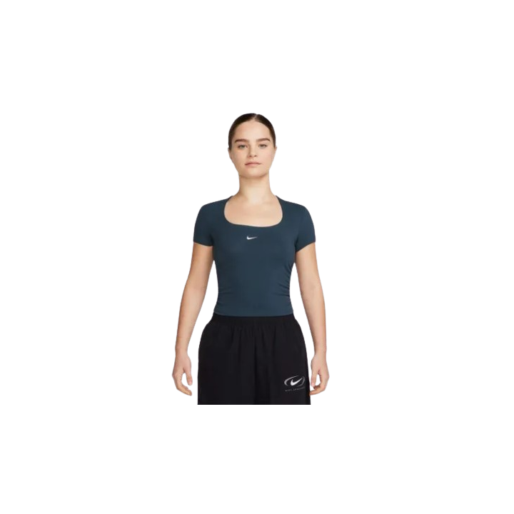 Nike T-shirt Sportswear Chill Knit Square Neck