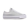 CONVERSE PLATFORME BASSE GRISE