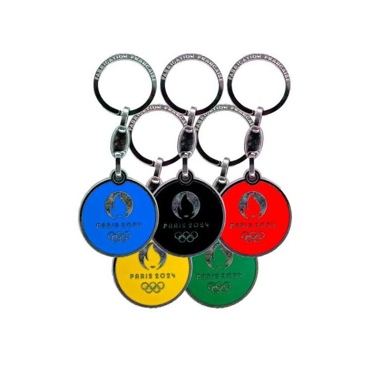 PORTE CLES EMBLEME OLYMPIQUES 2024