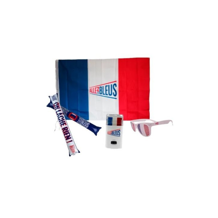 SET SUPPORTER L ALLEZ LES BLEUS
