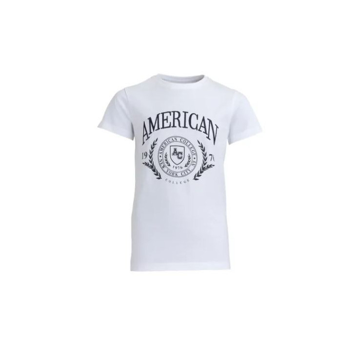 TSHIRT BRODERIE AMERICAN COLLEGE