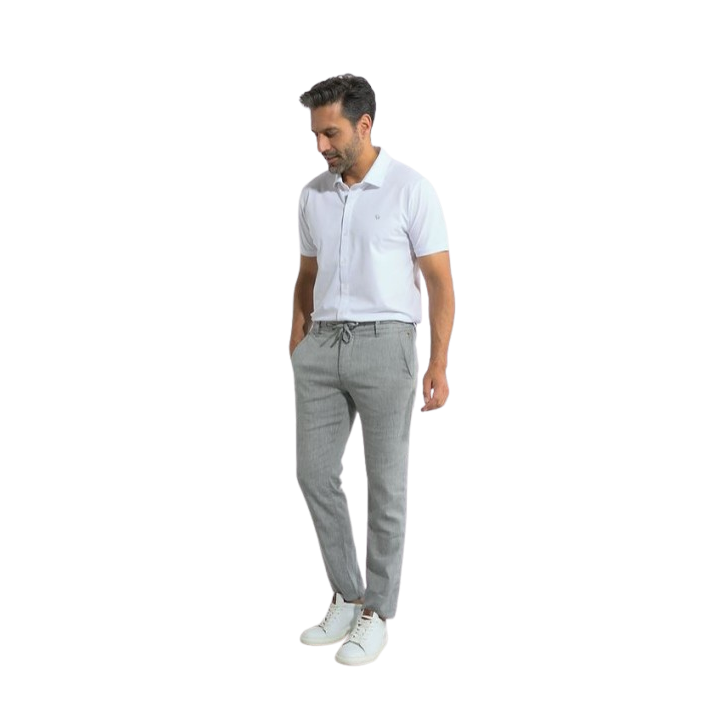 SIGNATURE PANTALON CHINO TAPERED