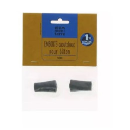 PAIRE EMBOUTS BATON