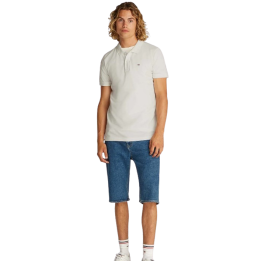 polo ecru tommy jeans