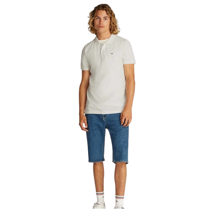 polo ecru tommy jeans