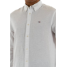 chemise ecru tommy jeans