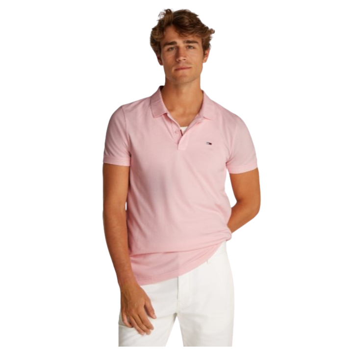 polo rose tommy jeans