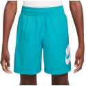 NIKE Short Club Woven 6 Bleu Junior