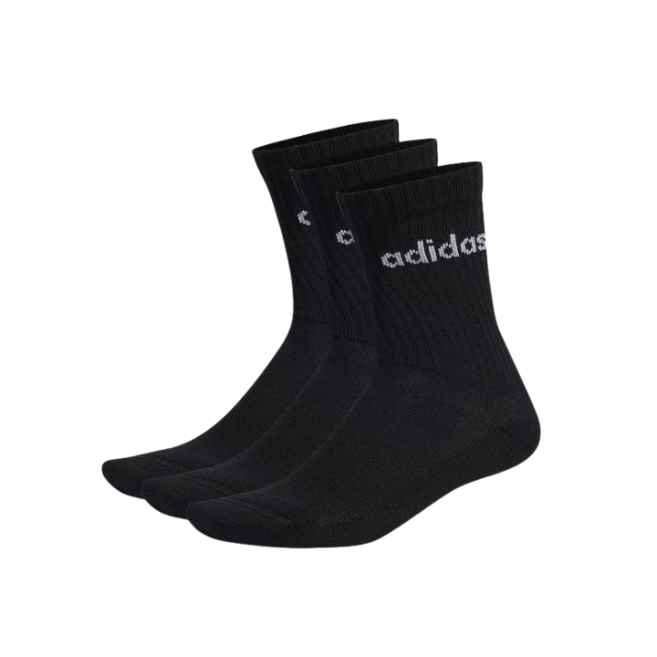 chaussettes hautes noir adidas