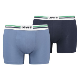 LEVIS MEN PLACED SPRTSWR LOGO BOXER BRIEF ORG 2P