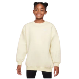 Nike Sweat G NSW Club FLC Ovrszd Crew LBR Fille