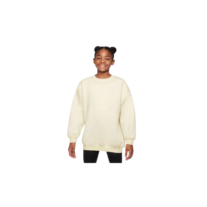 Nike Sweat G NSW Club FLC Ovrszd Crew LBR Fille