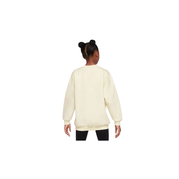 Nike Sweat G NSW Club FLC Ovrszd Crew LBR Fille