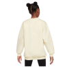 Nike Sweat G NSW Club FLC Ovrszd Crew LBR Fille