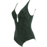 maillot de bain vert grain de sable