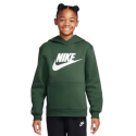Nike Sweat À Capuche Vert Garçon