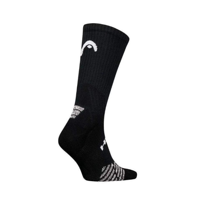 HEAD Chaussettes Noires Mixte