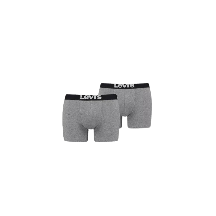 LEVIS MEN REPEAT LOGO BOXER BRIEF 2P