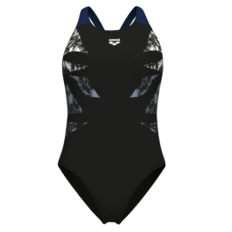 maillot de bain noir/bleu arena