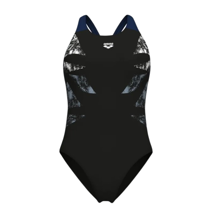 maillot de bain noir/bleu arena