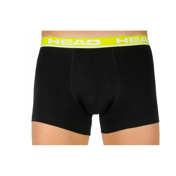 HEAD Boxers Men Elastic Boxer Homme – Lot de 2