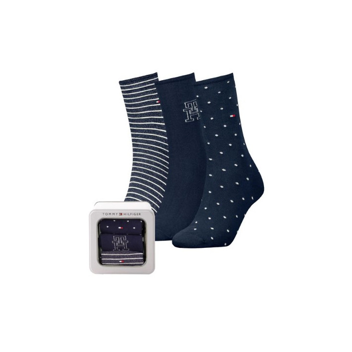 LOT 3 PAIRES BLEU TOMMY HIFILGER