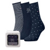 LOT 3 PAIRES BLEU TOMMY HIFILGER