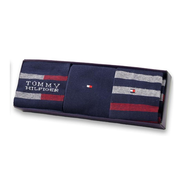 LOT 3 PAIRES BLEU TOMMY HIFILGER