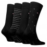 LOT 4 PAIRES NOIR TOMMY HIFILGER