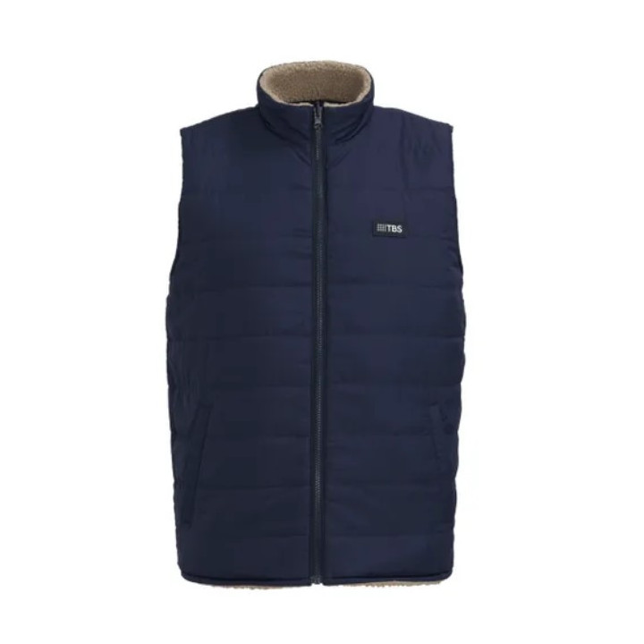 TBS Veste Sans Manches Réversible Homme