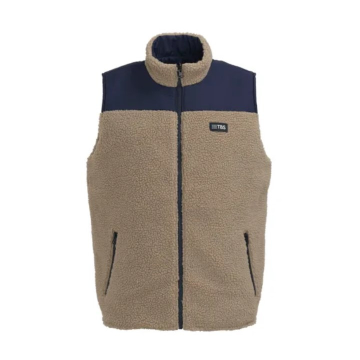 TBS Veste Sans Manches Réversible Homme