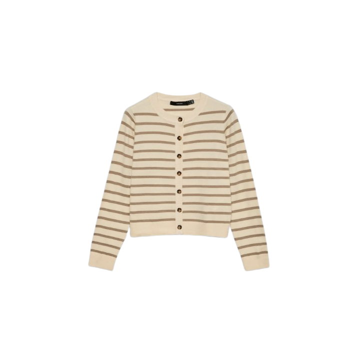 Cardigan Femme Beige