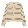 Cardigan Femme Beige