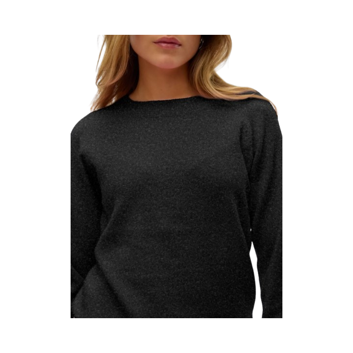Vero Moda Pull VMDOFFY LS O-NECK BLOUSE GA NOOS Femme