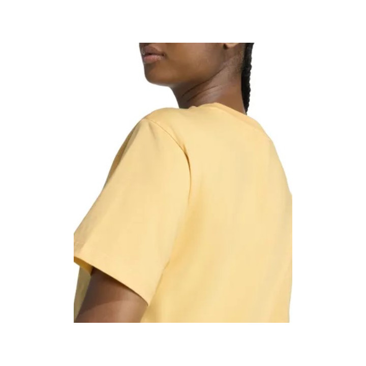 TEE SHIRT JAUNE ADIDAS